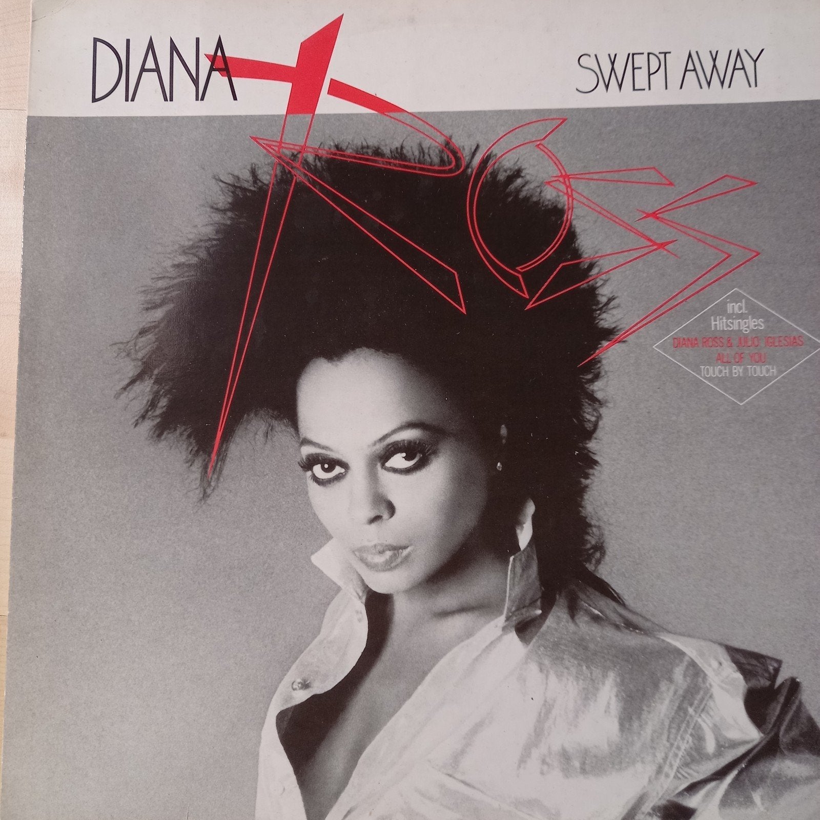 LP Diana Ross - Swept away, Ophalen of Verzenden, 12 inch, Funk, LP