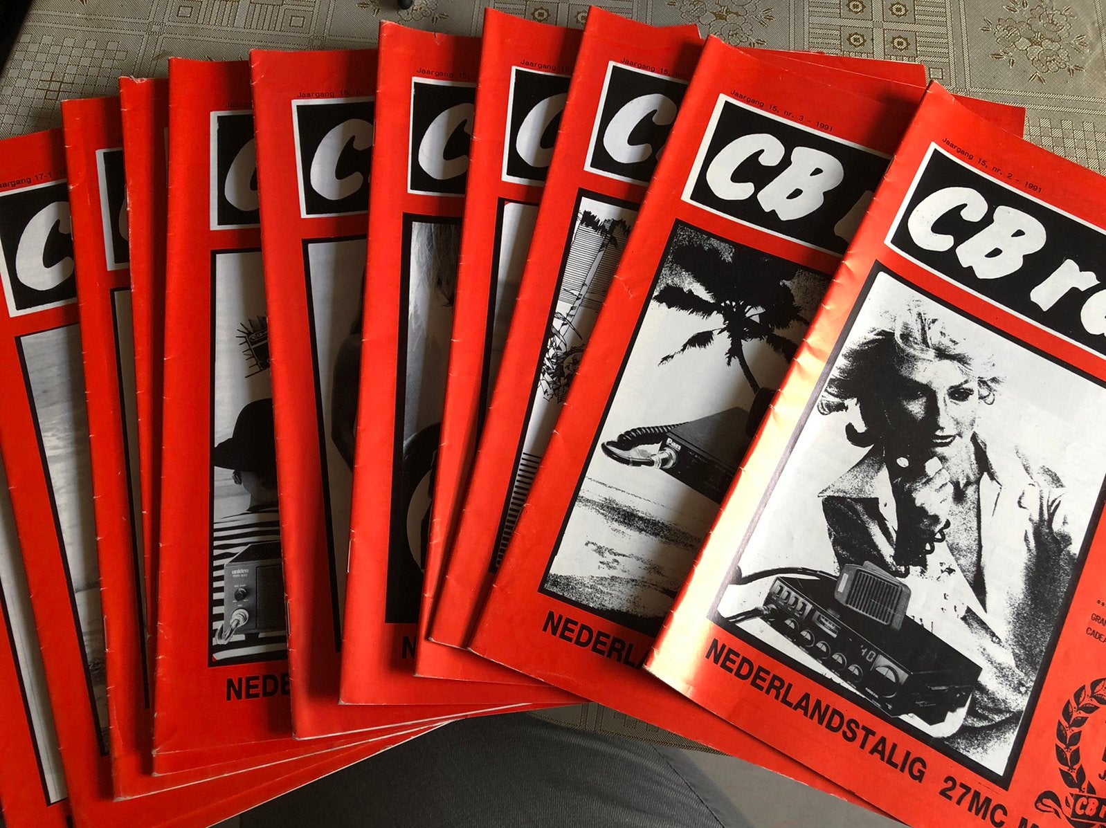 De cb’er.  Lot 5.  Boekjes, Ophalen of Verzenden, Zo goed als nieuw