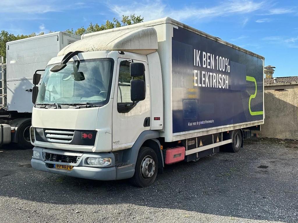 DAF LF GINAF HYTRUCK! 100% ELECTRIC! ZERO EMISSION!ELEKTRISC, Auto's, Vrachtwagens, Automaat, Achterwielaandrijving, Wit, 218 pk