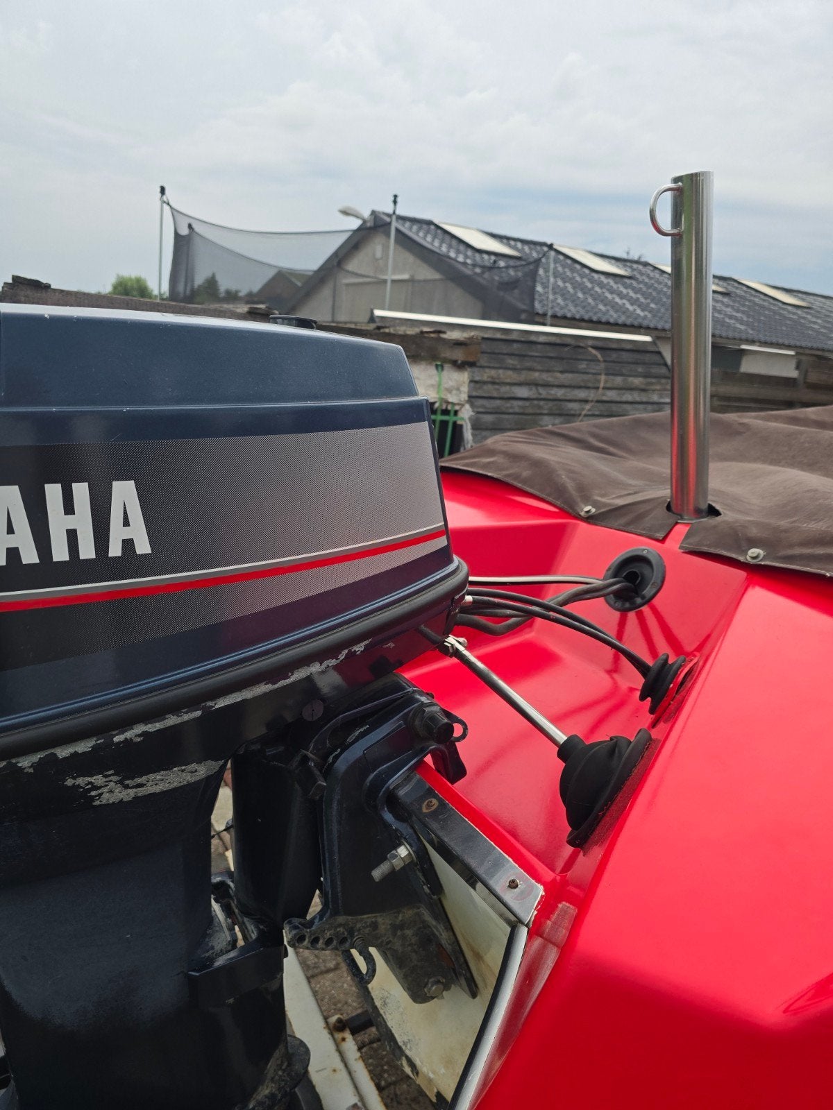 Sims  speedboot met Yamaha 40pk buitenboordmotor, Watersport en Boten, Speedboten, Ophalen, Overige merken, Gebruikt, Tot 1.00 meter