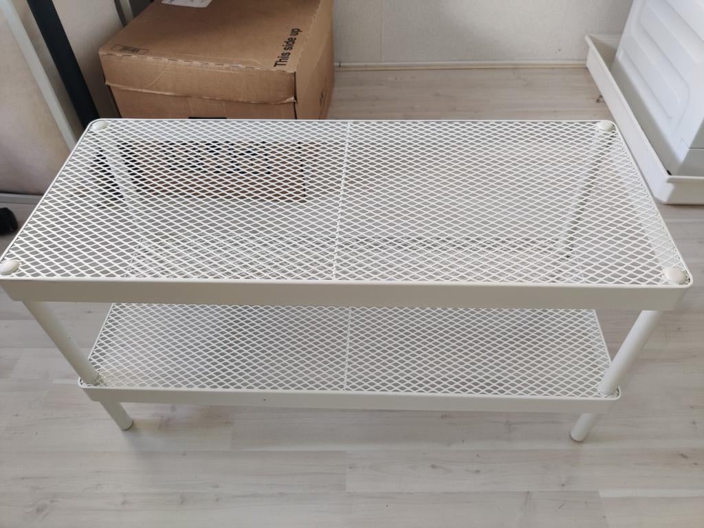 IKEA Mackapär schoenenrek - Wit, zo goed als nieuw, Huis en Inrichting, Ophalen, Zo goed als nieuw