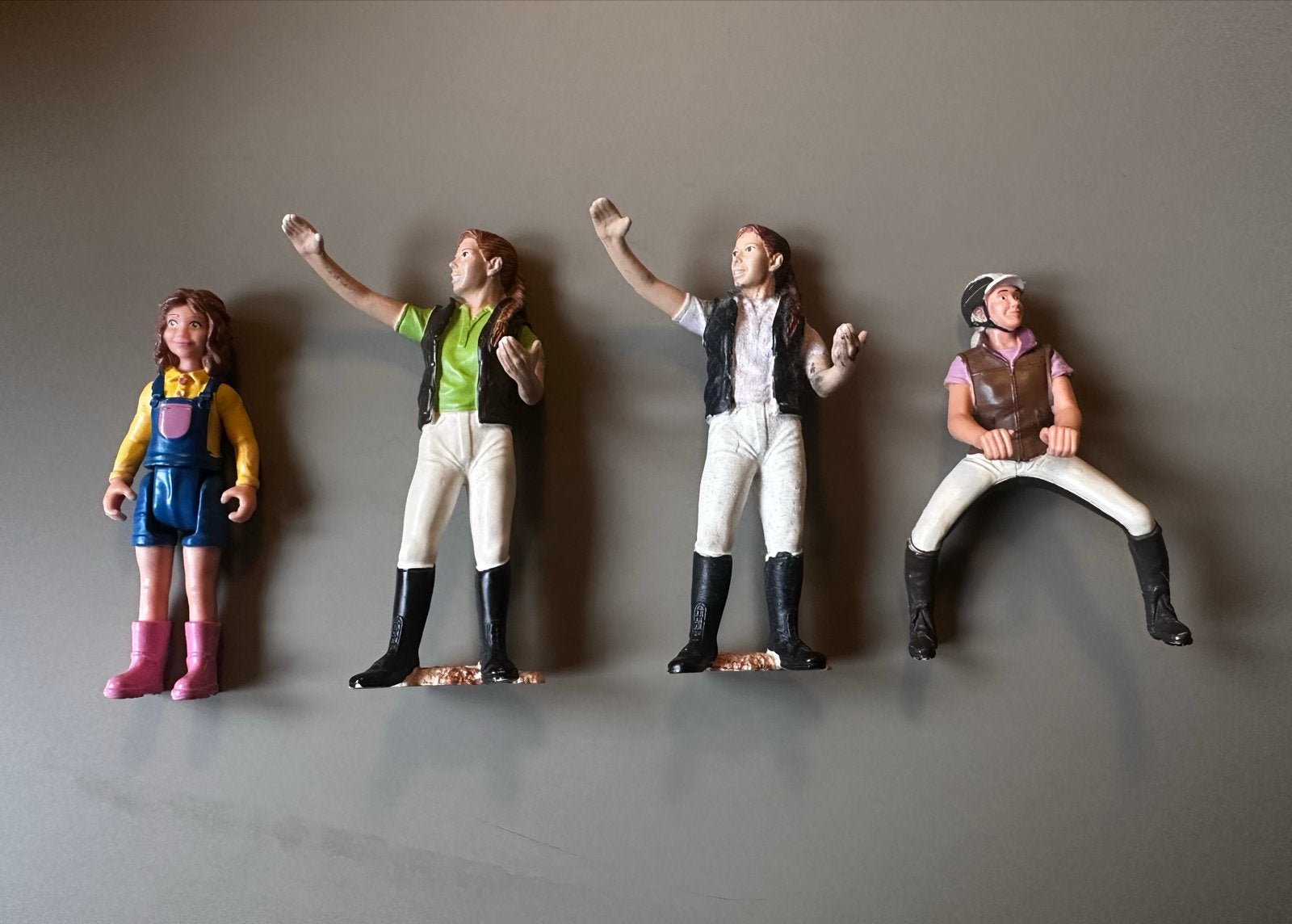 Schleich paardrijfiguren, Ophalen of Verzenden, Gebruikt