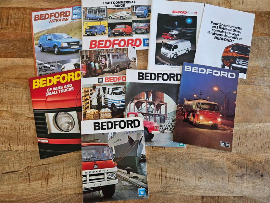 9x Bedford, Ophalen of Verzenden, Zo goed als nieuw, Overige merken
