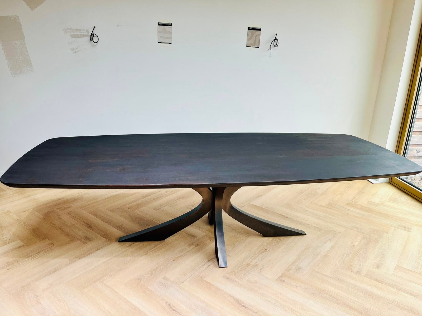 Massief Eiken Eettafels op Maat | Deens,organische.en meer, Huis en Inrichting, 100 tot 150 cm, Eikenhout, Nieuw, Ophalen of Verzenden