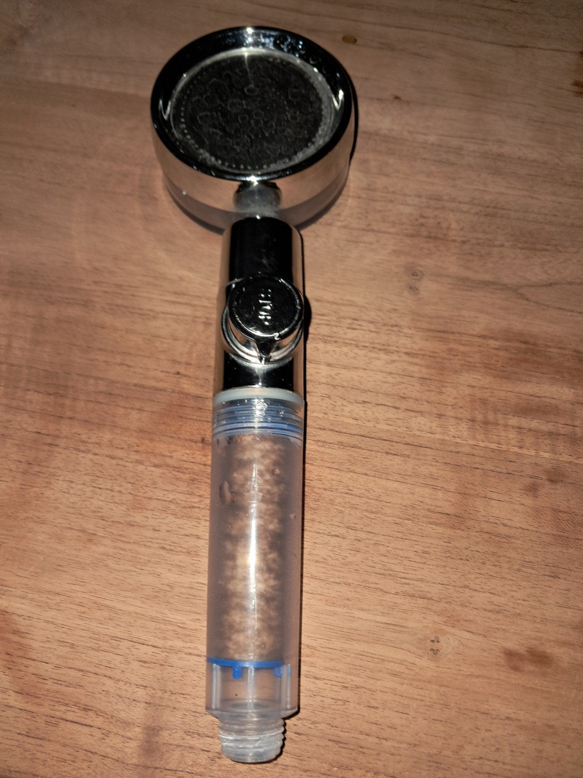 propeller douchekop, Ophalen, Douche