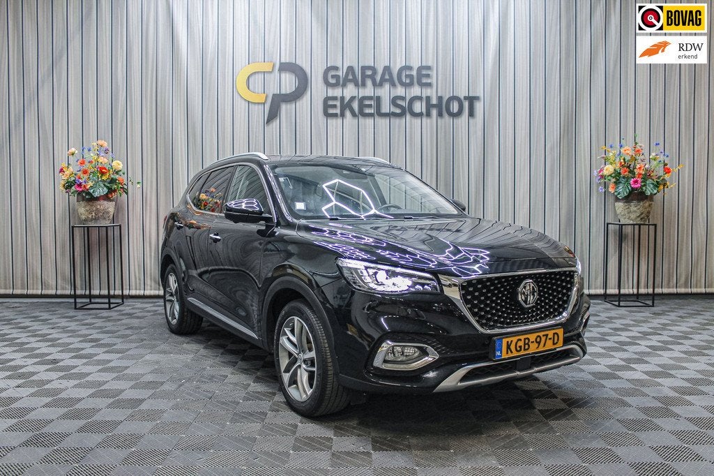 MG EHS 1.5 TGDI Luxury|360cam|Panodak|Stoelverw|Elktr.Stoel, Auto's, MG, Gebruikt, 4 cilinders, 16 kWh, Zwart