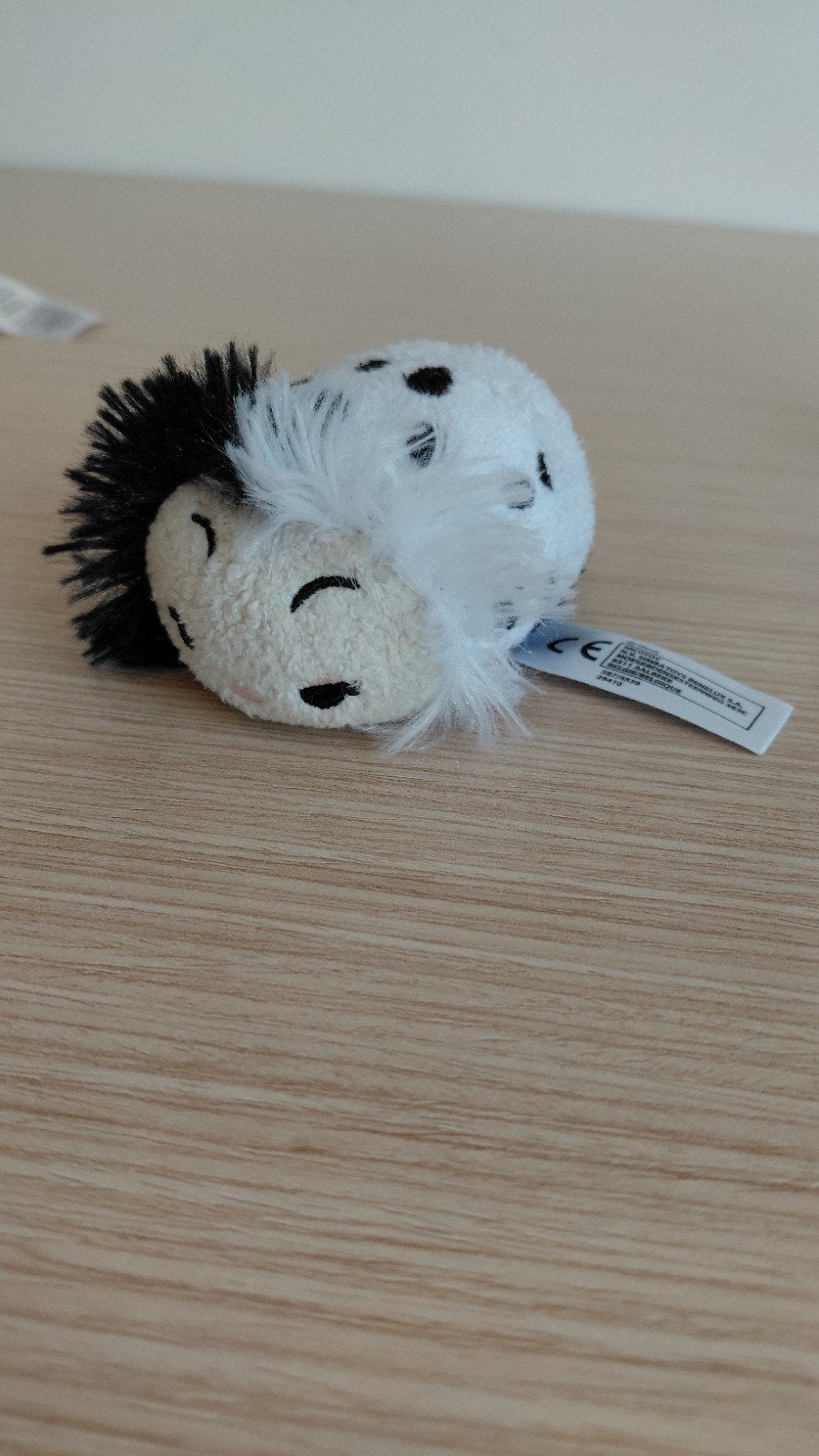 Tsum Tsum Disney Cruella knuffel, Ophalen of Verzenden, Zo goed als nieuw, Beeldje of Figuurtje
