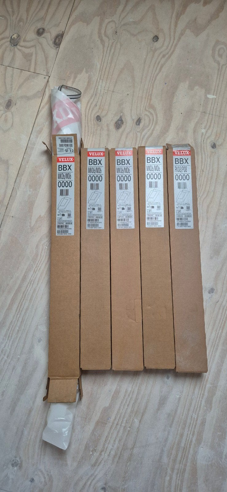 Velux BBX MK06/M06 en PK08/P08 Dampremmende Folie, 80 tot 120 cm, 120 tot 160 cm, Nieuw, Ophalen of Verzenden