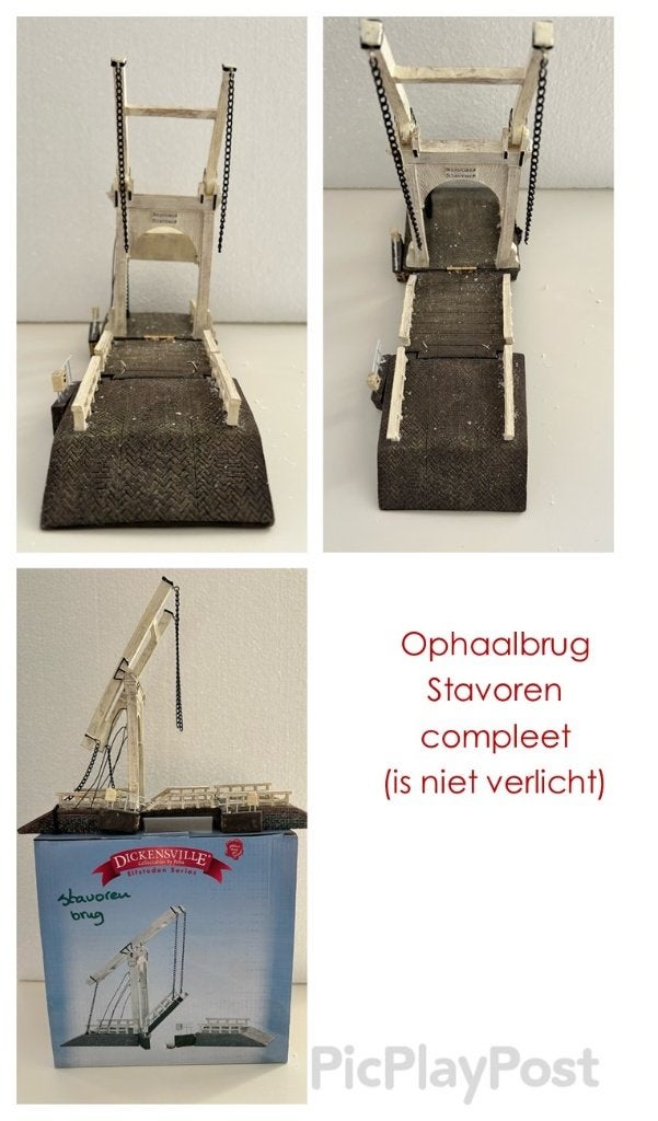 Dickensville, ophaalbrug Stavoren, Diversen, Ophalen of Verzenden, Zo goed als nieuw