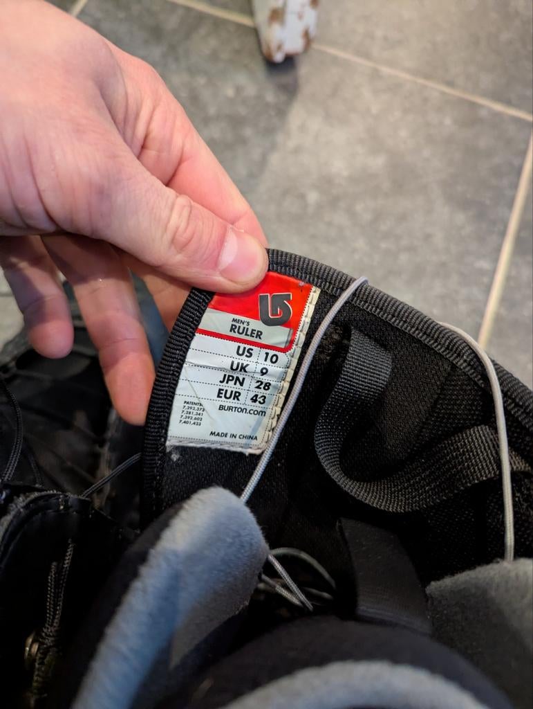 Burton imprint 2 Snowboardschoenen Maat 43, Ophalen, Gebruikt, Schoenen