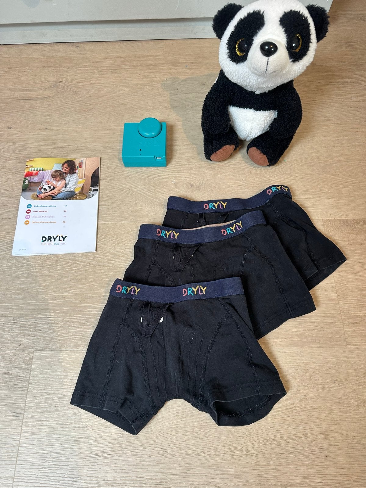 Dryly plaswekker set met 3 onderbroeken maat 122-18, Kinderen en Baby's, Overige Kinderen en Baby's, Ophalen of Verzenden, Gebruikt