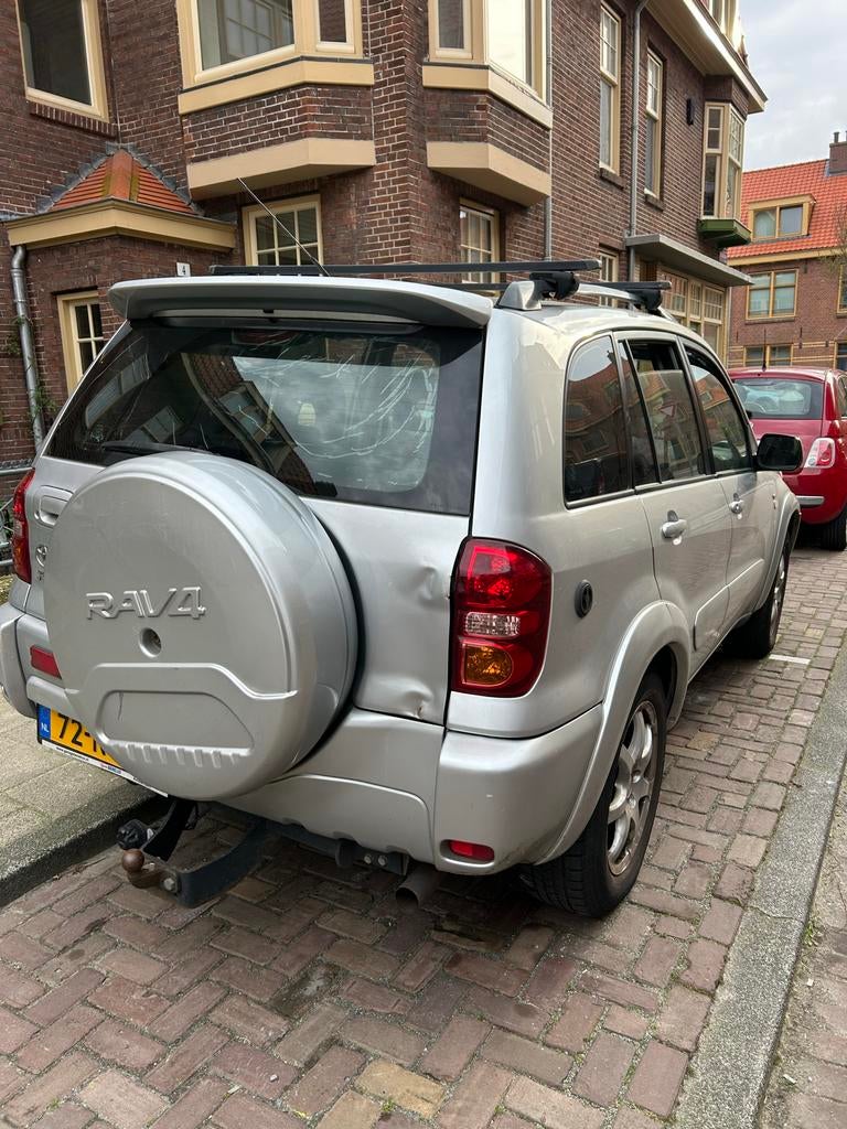Toyota Rav4 2.0 5DR 4WD AUT 2004 Grijs, Auto's, Automaat, 1998 cc, 4 cilinders, 1324 kg