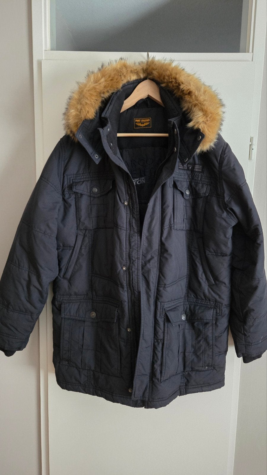 heren jas., Ophalen, Pall Mall PME Legend, Maat 56/58 (XL), Grijs
