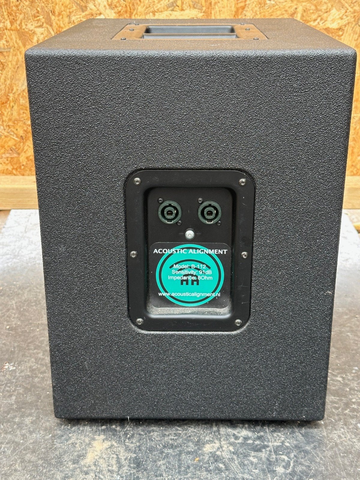 Acoustic Alignment B-112 passieve luidspreker, Gebruikt, Overige typen, Ophalen of Verzenden, 150 watt of meer