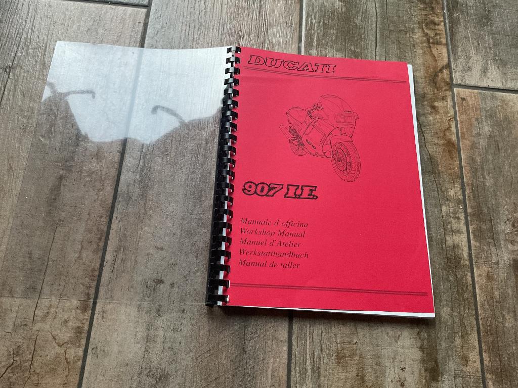 Ducati 970ie werkplaatshandboek, Motoren, Ophalen of Verzenden, Nieuw