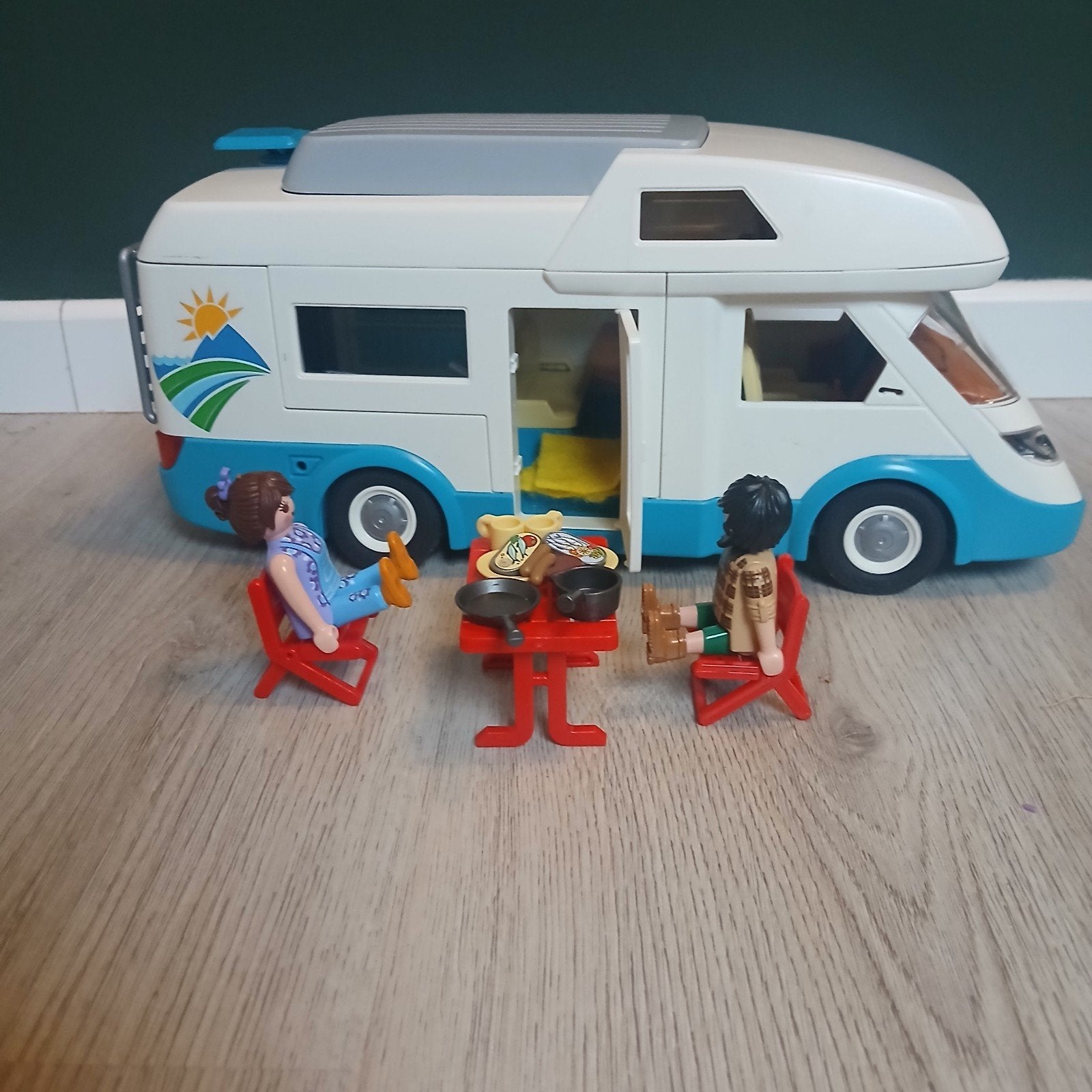 Playmobil Camper met accessoires, Ophalen of Verzenden