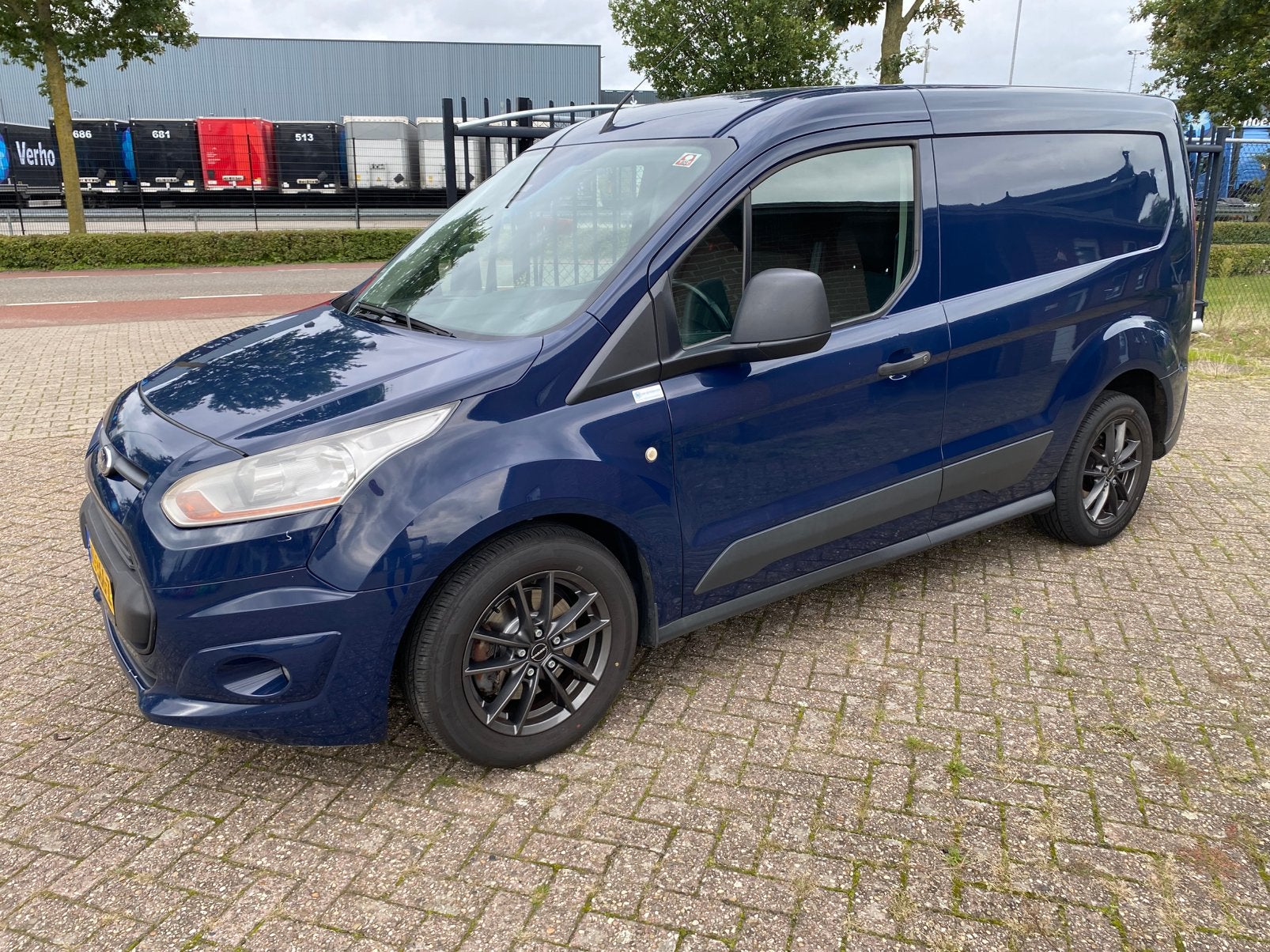 MARGE Ford Transit Connect 1.6 Tdci 55KW 2014, Euro 5, Stof, 74 pk, Zwart