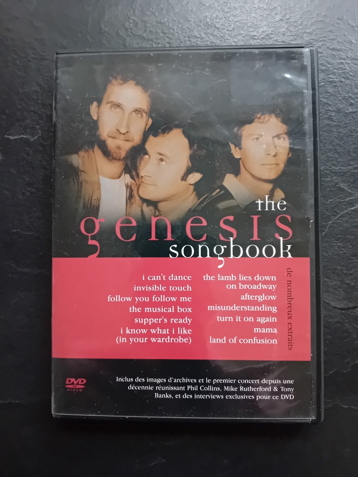 The Genesis Songbook DVD - Documentaire over de band, Cd's en Dvd's, Nederlands, Ophalen of Verzenden, Inclusief doosje, Gebruikt