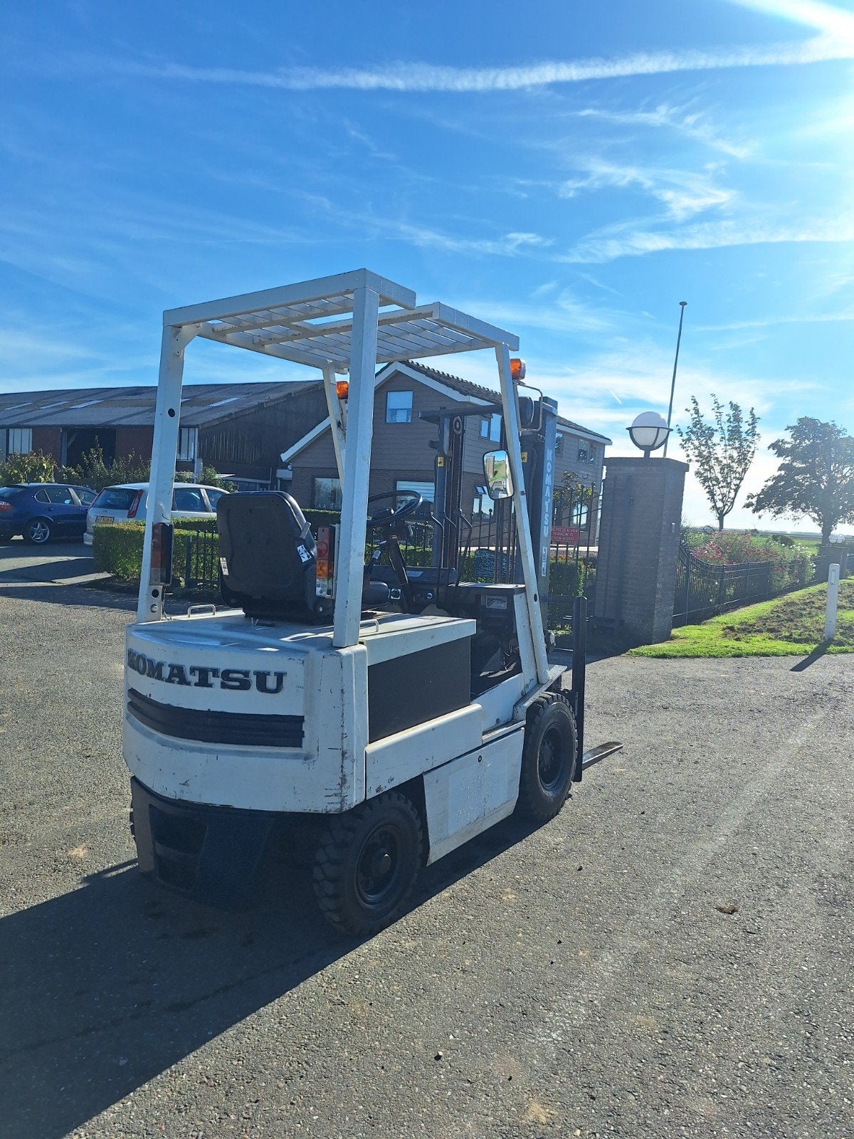 Foto 3 van heftruck komatsu FB15 met Side shift