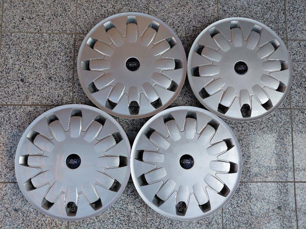 4 Ford wieldoppen 16 inch origineel, Auto diversen, Wieldoppen, Ophalen of Verzenden, Gebruikt
