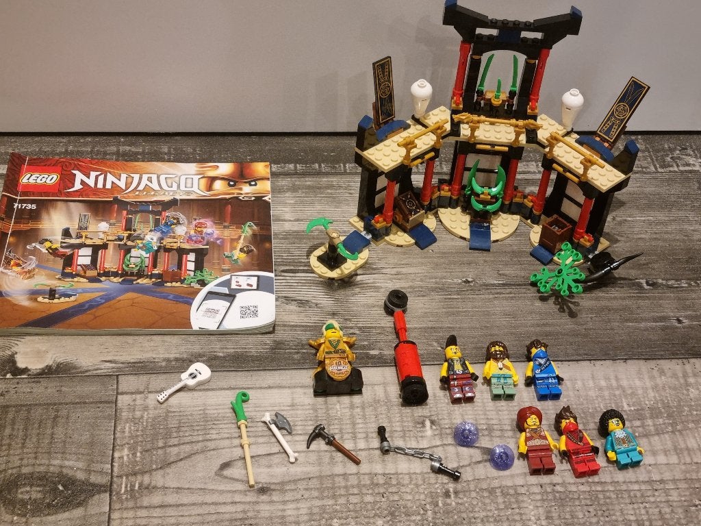 Lego Ninjago - Toernooi der Elementen - 71735, Gebruikt, Lego, Ophalen of Verzenden, Ninjago