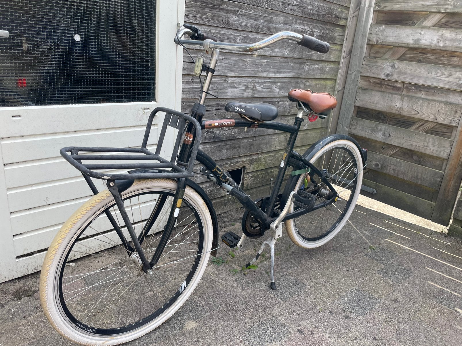 Hippe en degelijke Puch Storm fiets 28 inch, Terugtraprem, Gebruikt, Versnellingen, 49 tot 53 cm