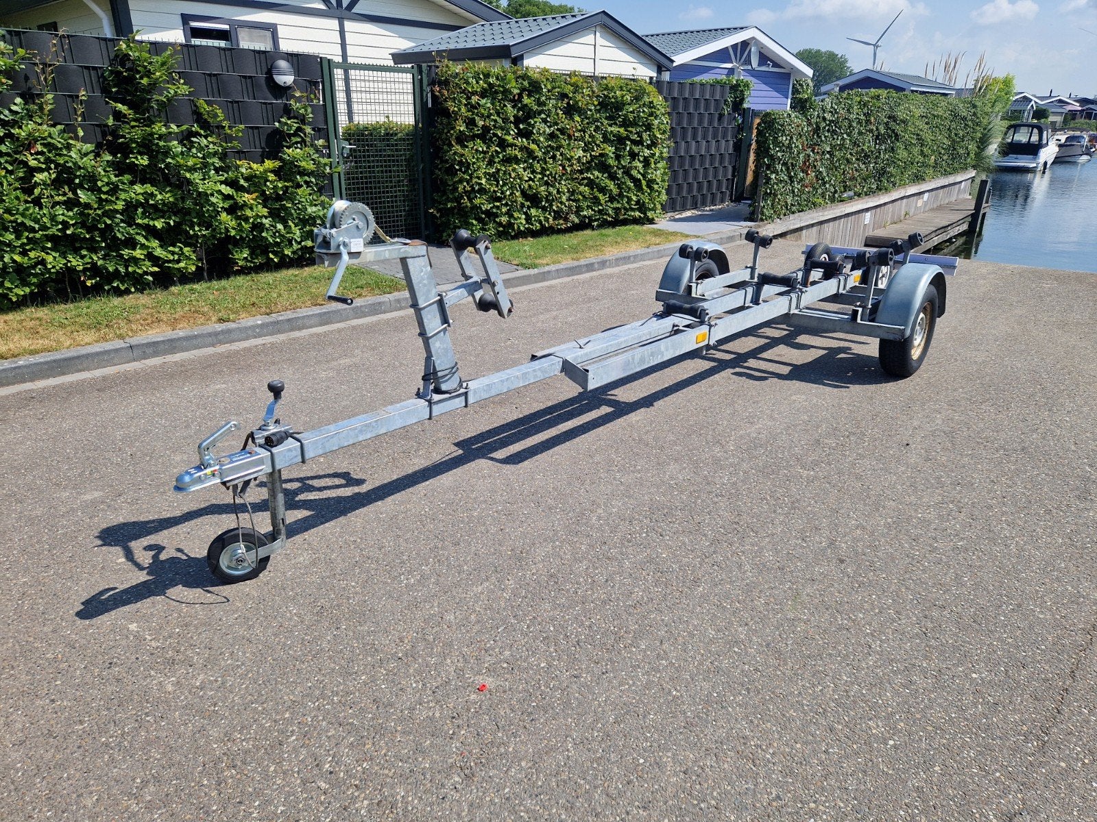 Pega SH 600 kanteltrailer in zéér goede staat  !!!, Watersport en Boten, Boottrailers, Minder dan 1500 kg, Minder dan 6 meter