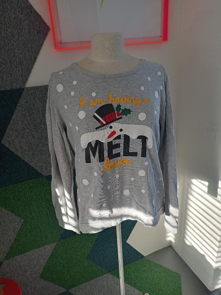 Leuke kersttrui I'm having a meltdown maat L ZGAN, Diversen, Kerst, Ophalen of Verzenden, Zo goed als nieuw