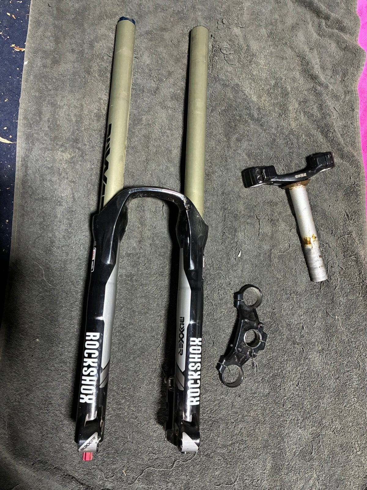 Rockshox Boxxer Voorvork 200mm Downhill MTB, Fietsen en Brommers, Ophalen of Verzenden, Gebruikt, Mountainbike, Voorvork