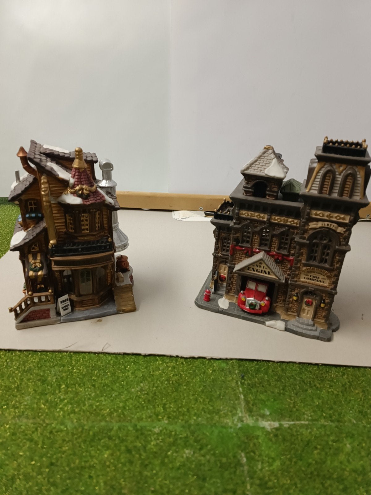 miniatuur kerstdorp, Ophalen, Gebruikt