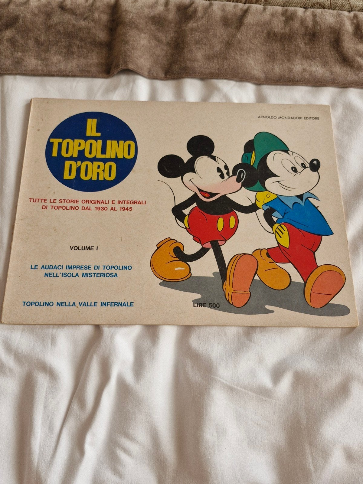 Il Topolino D'Oro - Mickey Mouse stripboek uit 1970, Eén stripboek, Ophalen of Verzenden, Gelezen
