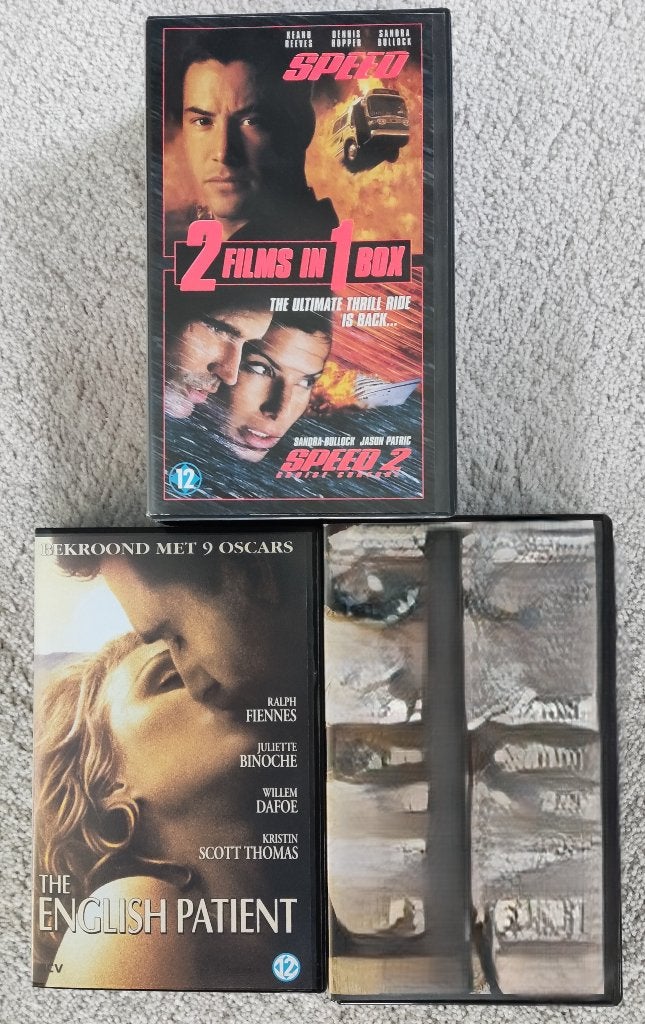 2 VHS films, Gebruikt, Alle leeftijden, Ophalen of Verzenden, Actie en Avontuur