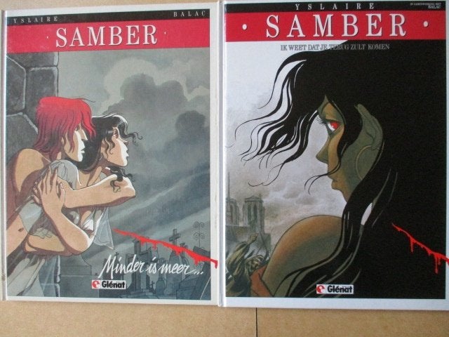 w0269 samber 1 t/m 4 hc, Meerdere stripboeken, Ophalen, Gelezen