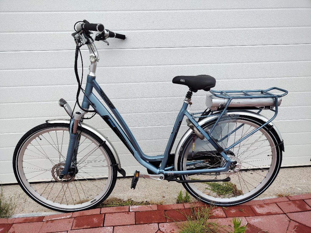 Elektrische Amslod Hamilton,echt goede fiets met goede accu., Overige merken, Gebruikt, Amslod, 51 tot 55 cm
