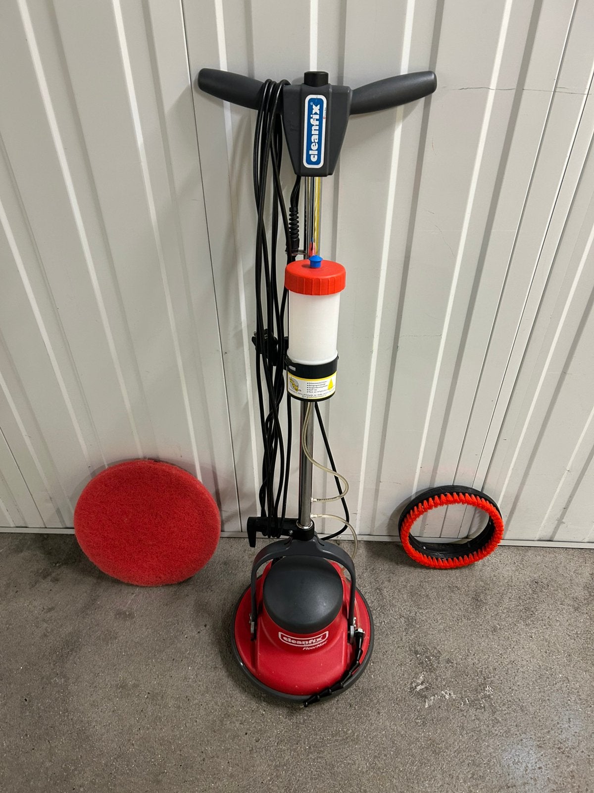 BOENMACHINE SCHROBMACHINE CLEANFIX FLOORMAC DELUXE, Ophalen, Overige typen