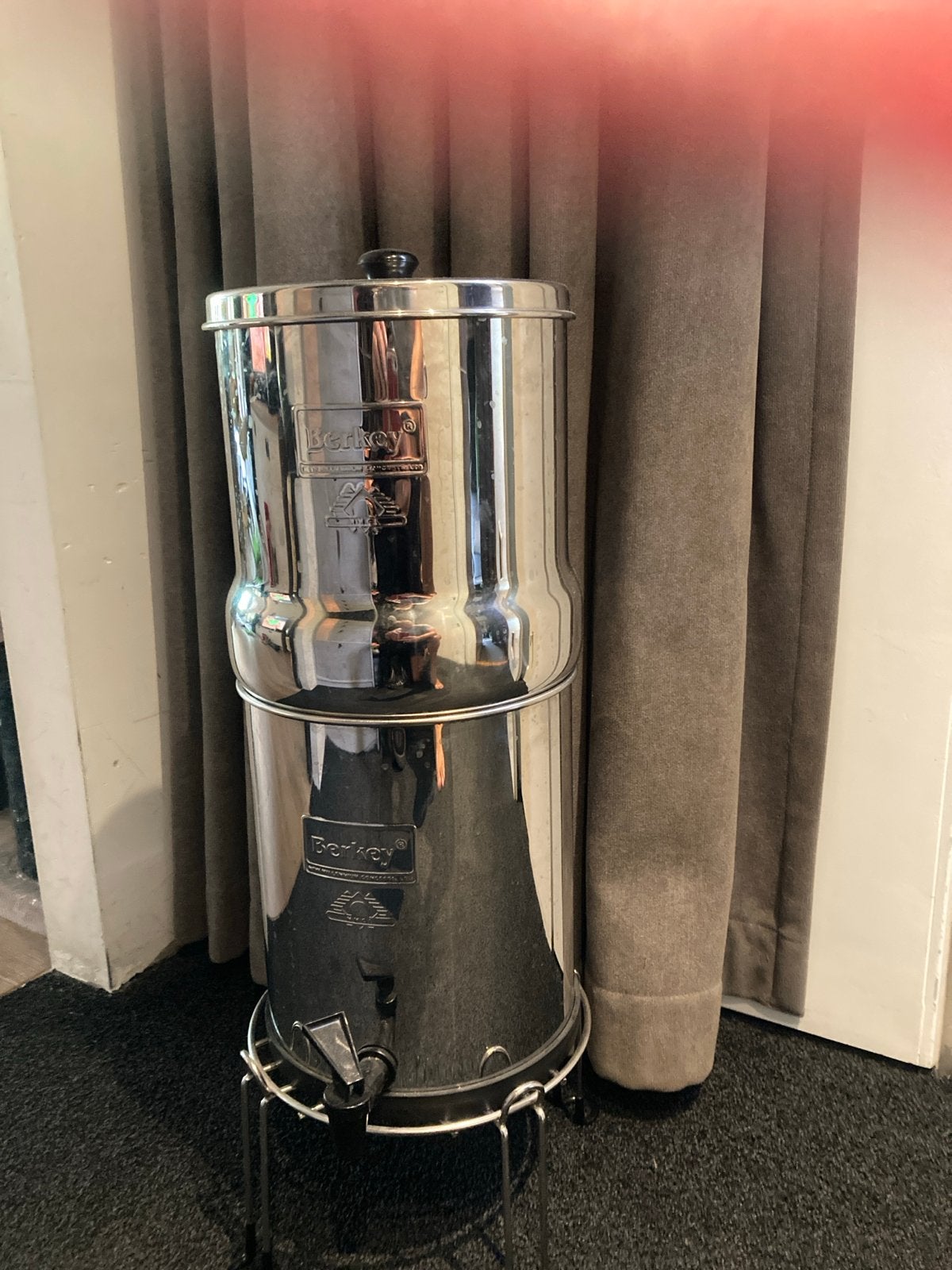 150,- Berkey waterfilter - Big Berkey - RVS waterzuiveraar, Ophalen, Gebruikt