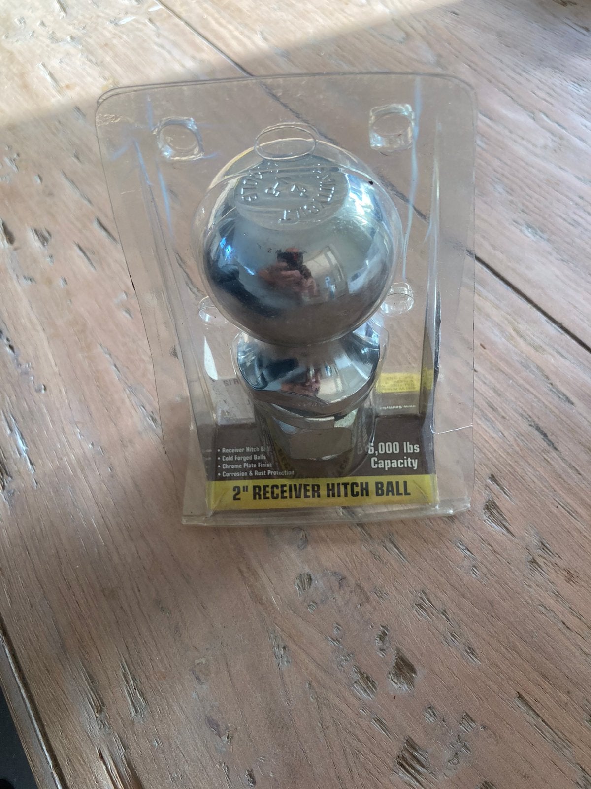 Trekhaak bol USA-hitch receiver. Smittybilt (NIEUW) € 10,-, Auto-onderdelen, Ophalen of Verzenden, Nieuw