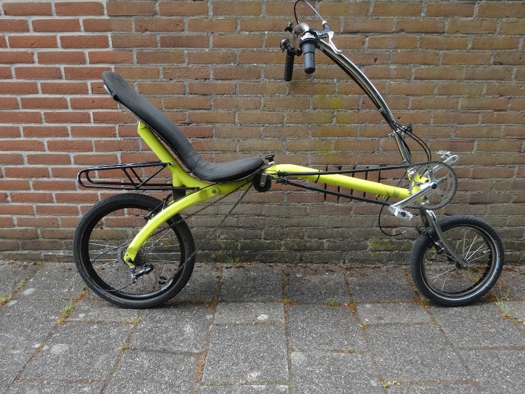 Vouwfiets / Ligfiets M5 CMPCT, Fietsen en Brommers, Gebruikt, Velgrem, Bovenstuur, Ophalen