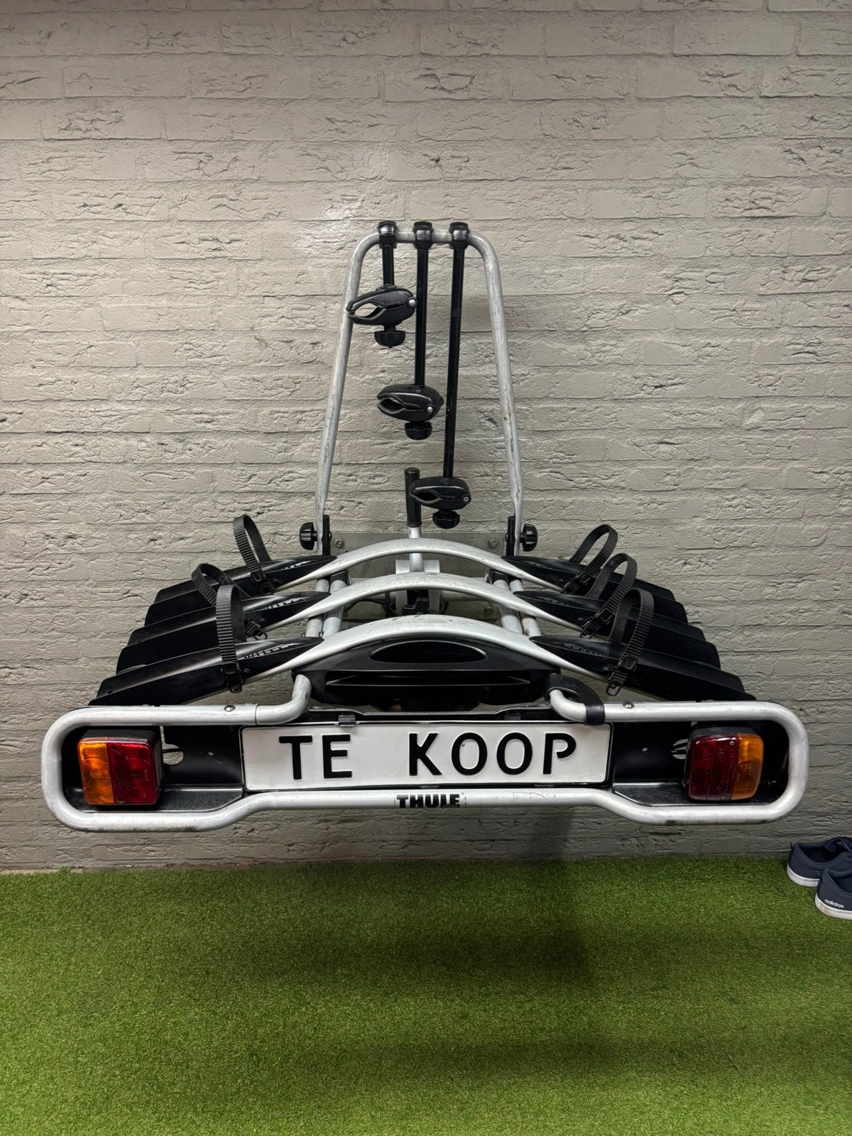 THULE 947 3 fietsen max 45kg/kantelbr/degelijke bevestiging, Ophalen, 3 fietsen of meer, Gebruikt, Trekhaakdrager