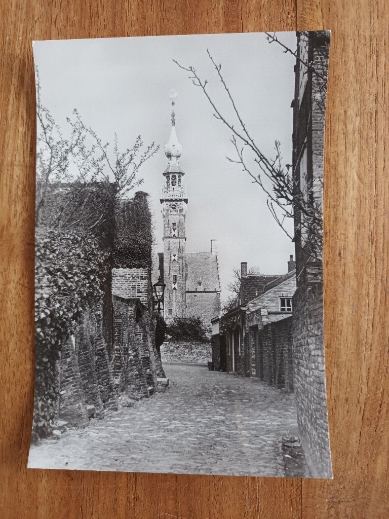 Fotokaart van Veere (2) - W.L. den Beer Poortugael, Ophalen of Verzenden, 1960 tot 1980, Ongelopen, Zeeland