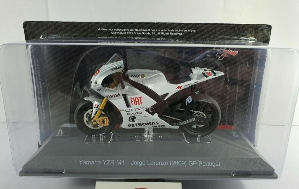 Jorge Lorenzo Yamaha YZR-M1 2009 Portugal 1:18, Overige merken, Serviceclientele@altaya.be, Nieuw, Ophalen of Verzenden