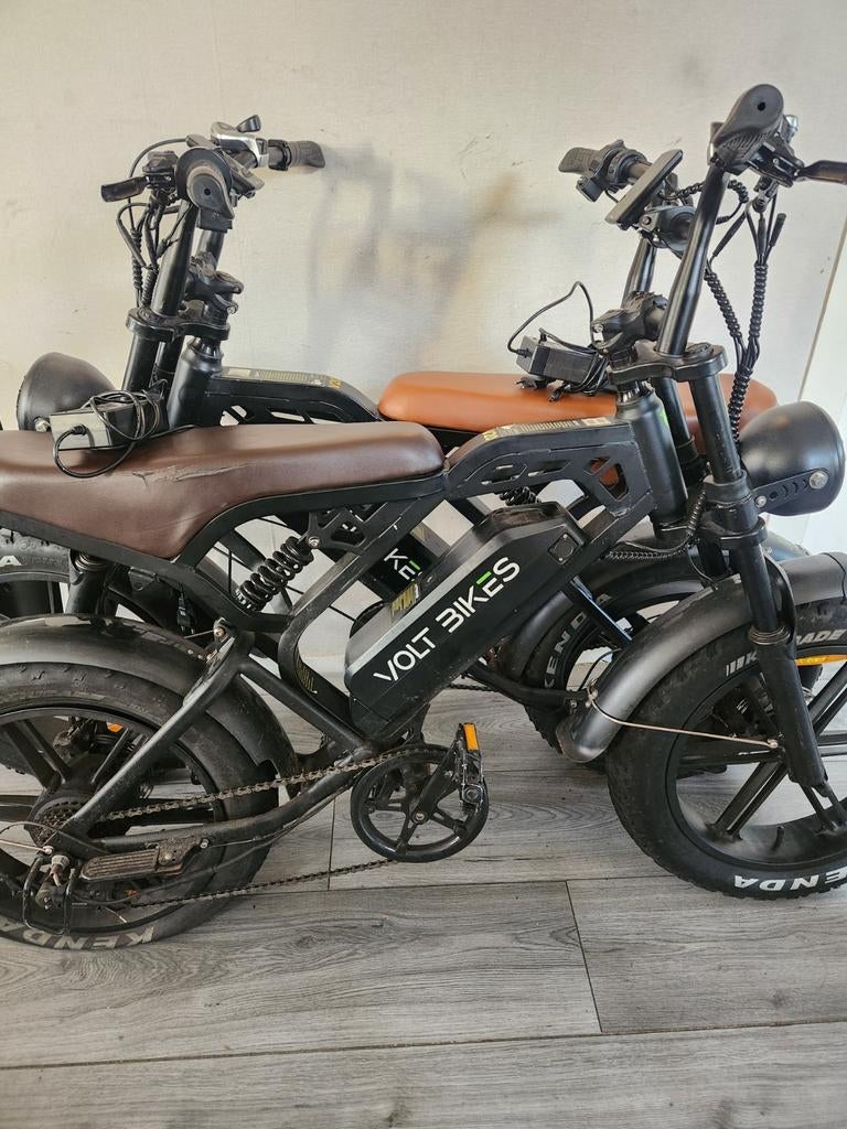 2x VOLT BIKES V20 Fatbike 48v 15.6 Ah 748.6Wh + oplader 7v, Overige merken, Gebruikt, Overige typen, Ophalen of Verzenden