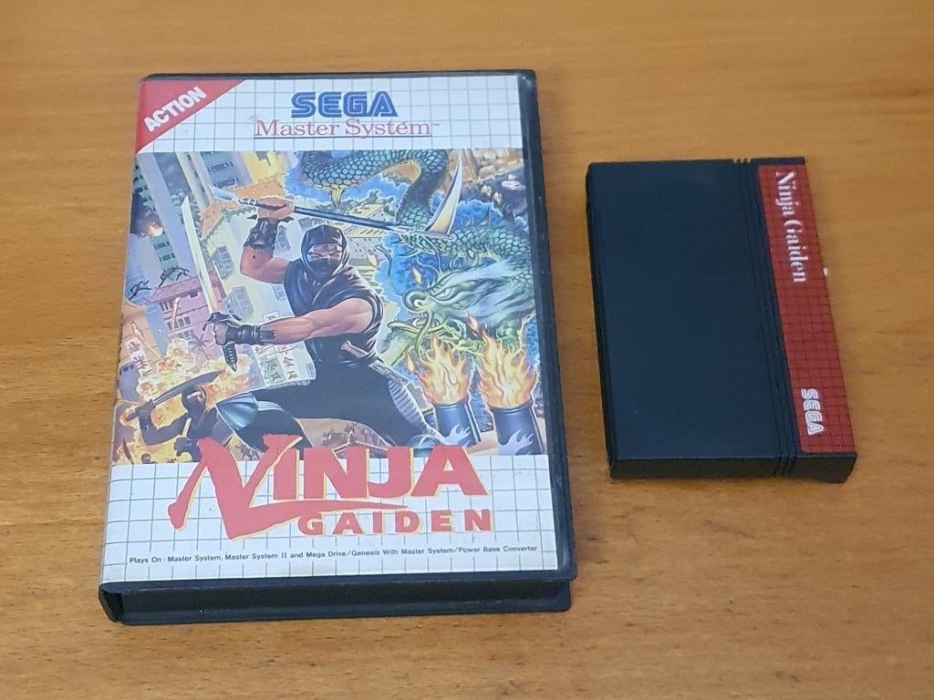 Ninja Gaiden Sega Master System, Avontuur en Actie, Gebruikt, 1 speler, Ophalen of Verzenden