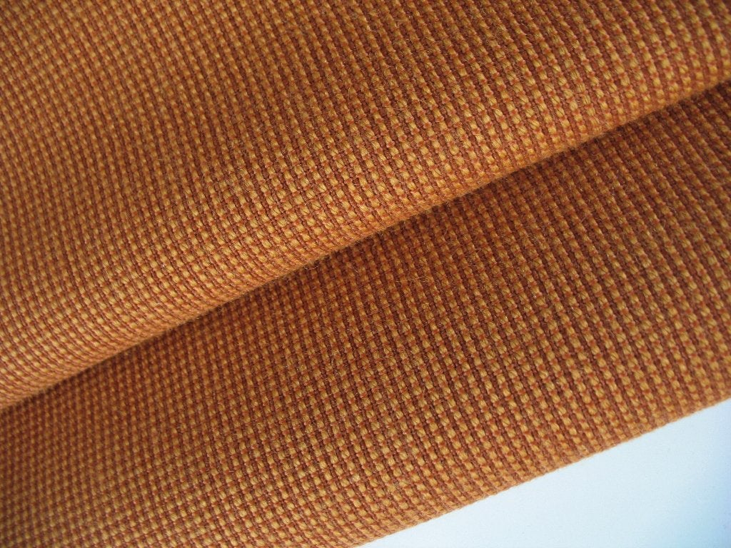 De Ploeg Accent 20/16 oranjetinten; 2x restant meubelstof, Wol, 120 cm of meer, Nieuw, Oranje
