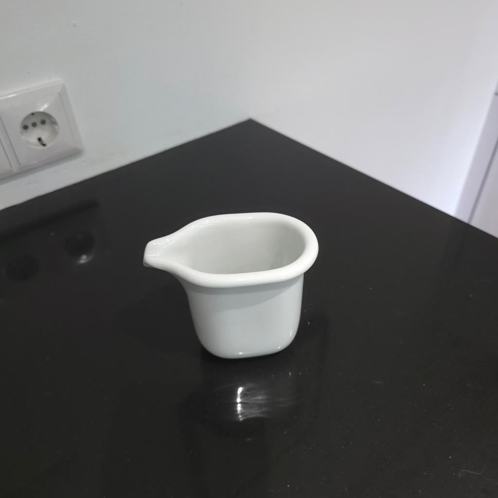 Ikea Rondo Melkkannetje - Wit Porselein, Ophalen