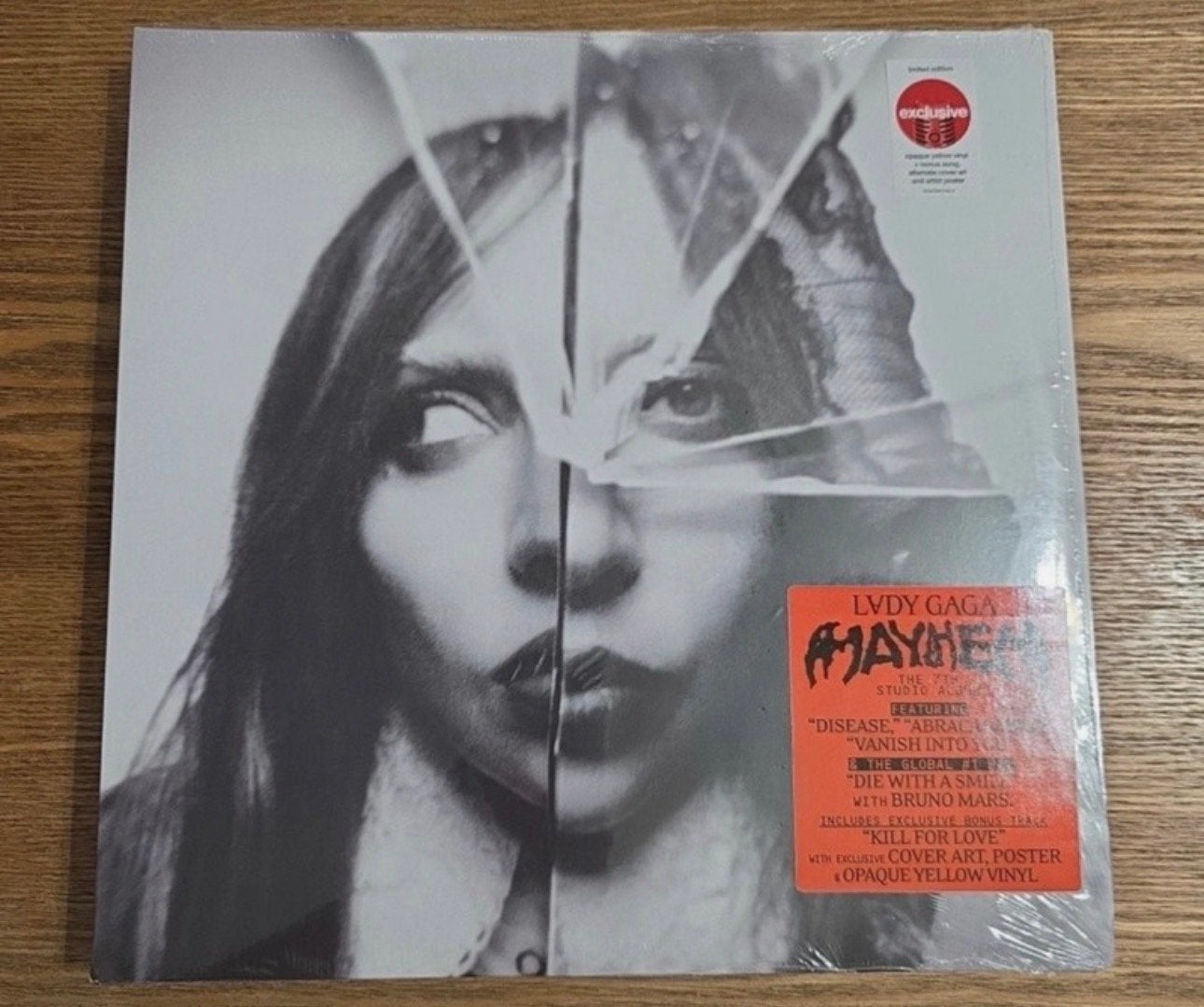 Lady Gaga - Mayhem Target Exclusieve Gele Vinyl LP, LP, Pop, Colored vinyl, Ophalen of Verzenden