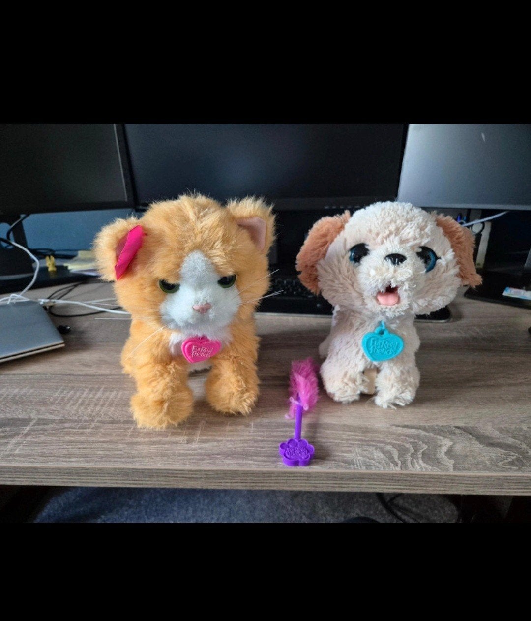 Fur Real interactieve hond en kat - Speelgoed, Kinderen en Baby's, Overige merken, Zo goed als nieuw, Interactief, Hond