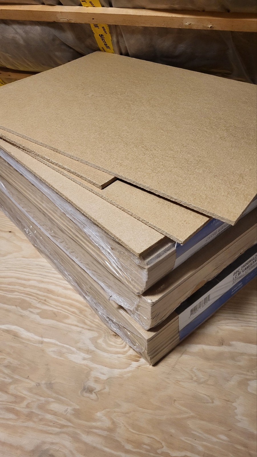 PPC Ondervloerplaat 10 DB I.C.M. Laminaat - 14  M², Ophalen, 30 cm of meer, 50 tot 150 cm, Overige typen