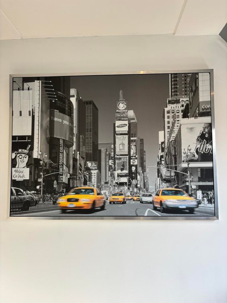 Ikea Vilshult New York Times Square Canvas (140x100 cm), Ophalen