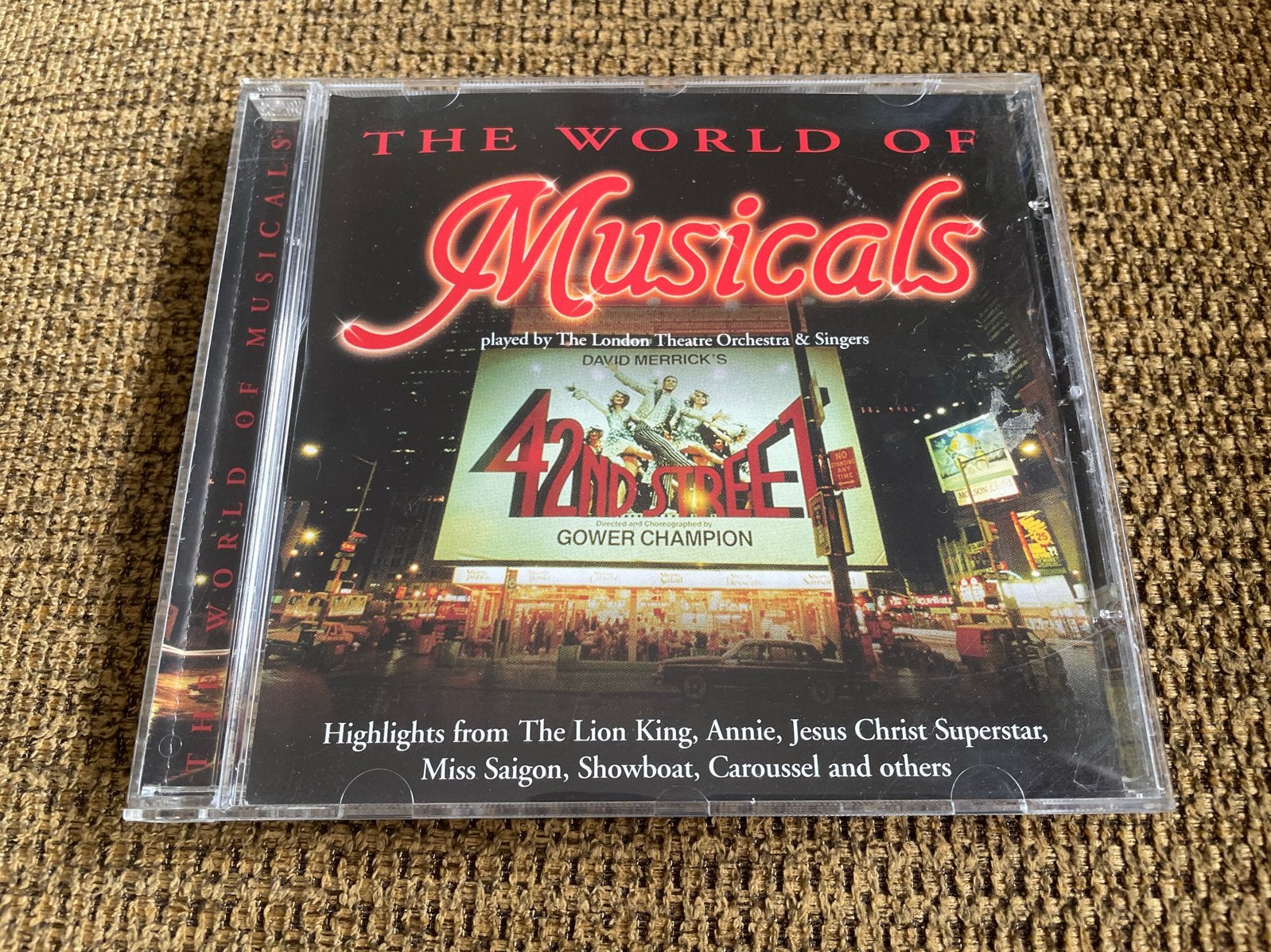 The World of Musicals cd - Diverse Musical Hoogtepunten, Musical, Ophalen of Verzenden, Zo goed als nieuw, Verzamelalbum